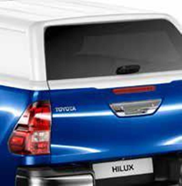 Кунг оригинальный Commercial (без боковых стекол) - Toyota Hilux 2015-2024 - Кунги