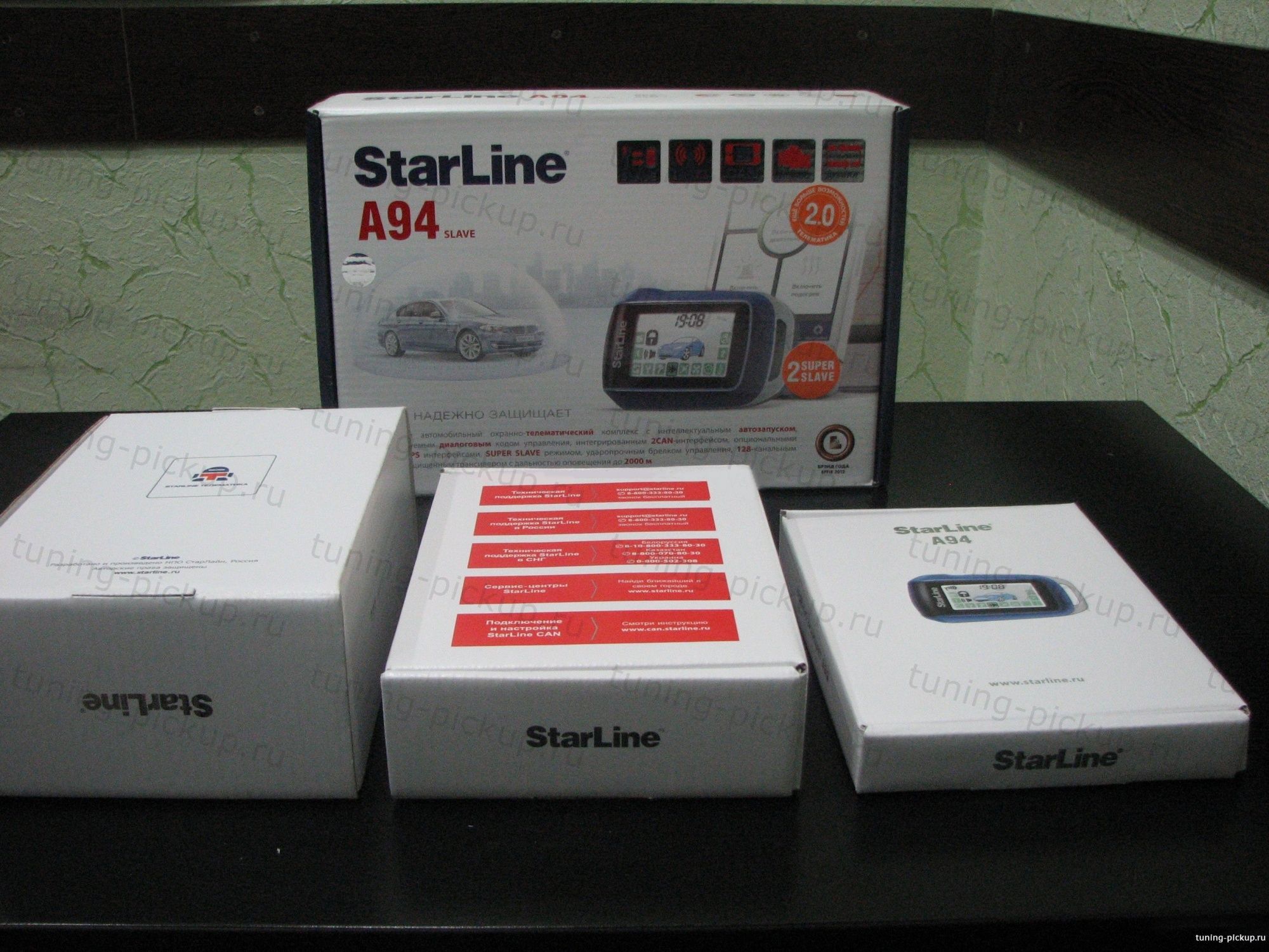 Сигнализация Starline A94 2 CAN Slave  (с турботаймером и запуском)  - Mitsubishi L200 2015-2024 - Средства защиты от угона