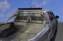Дуга в кузов и защита стекла 76,1 мм со светодиодной фарой  - Dongfeng - Защитные дуги в кузов  