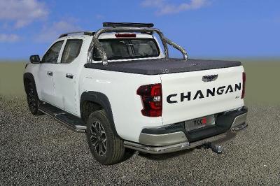 Защитная дуга кузова (для крышки) 76,1 мм со светодиодной фарой - Changan - Защитные дуги в кузов для Changan Hunter  - 