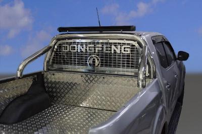 Дуга в кузов и защита стекла 76,1 мм со светодиодной фарой  - Dongfeng - Защитные дуги в кузов   - 