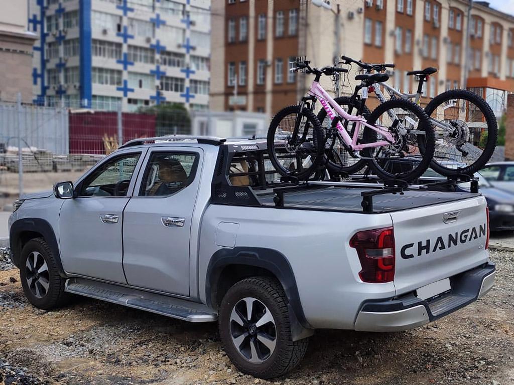 Багажник для крышки HAL PRO (крепеление и поперечины 1700 мм) - Changan Hunter - Крышки кузова - 