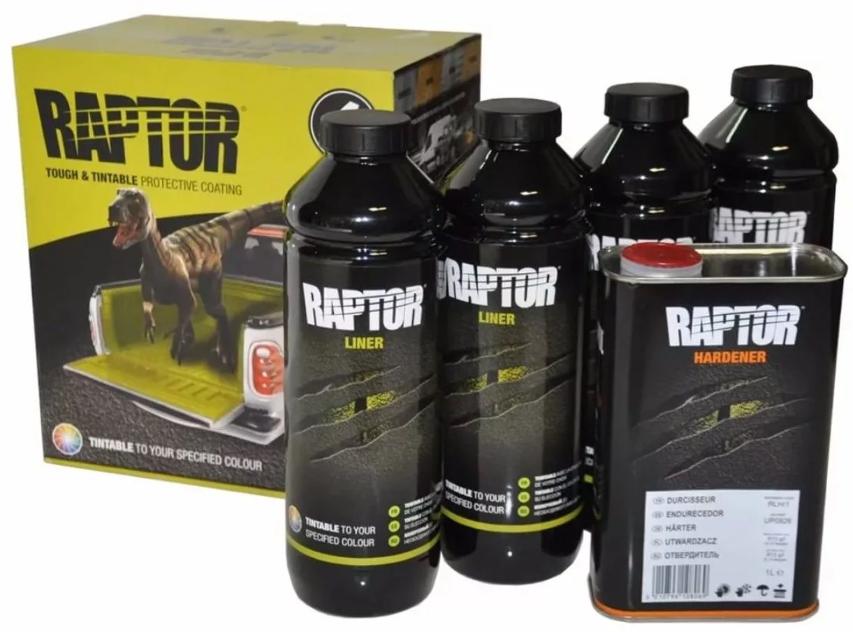 Toyota Hilux / Обработка грузового отсека / Обработка грузового отсека защитным покрытием RAPTOR U-POL