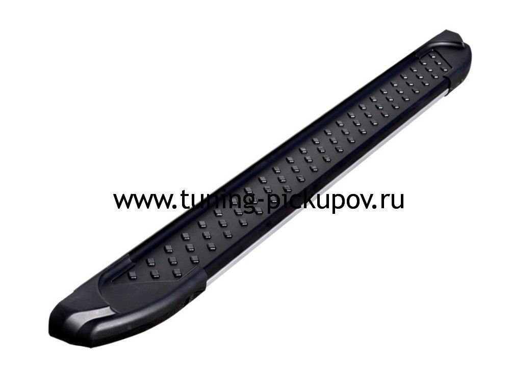Пороги AB004 ARTEMIS BLACK Triton - Mitsubishi L200 2006-2015 - Пороги