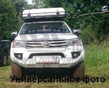 Бампер передний усилинный (КОМПОЗИТНЫЙ) - Toyota Hilux 2015-2024 - Бампер передний