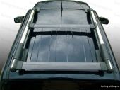 Maxport Black/Chrome рейлинги из алюминиевых труб - Mitsubishi L200 2006-2015 - Багажники на крышу