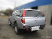 Кунг SUV PLUS V4 со стоп-сигналами и стеклоочистителем - Mitsubishi L200 2006-2015 - Кунги
