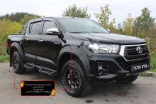 Расширители колесных арок для Exclusive (вынос 50 мм) - Toyota Hilux 2015-2024 - Расширители колесных арок