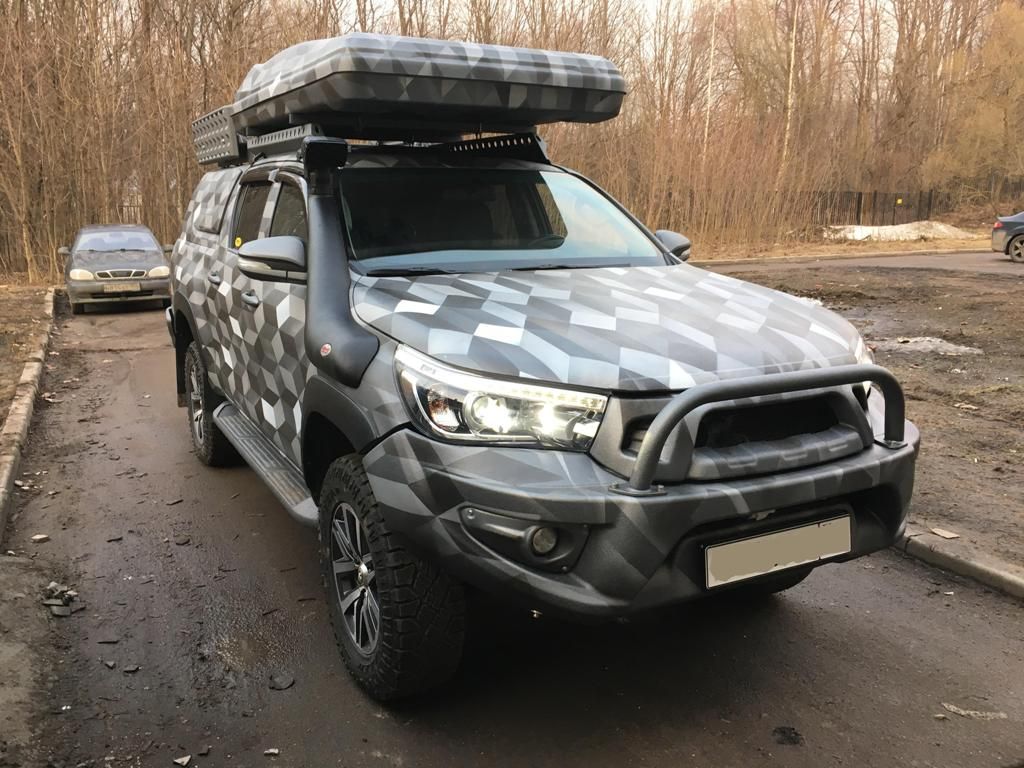 Шноркель 2,8D - Toyota Hilux 2015-2024 - Шноркель