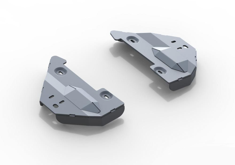 Toyota Hilux / Защита ДВС, РК, КПП, Т.Б. / Защита рычагов V-2.4d, 2.8d; полный привод