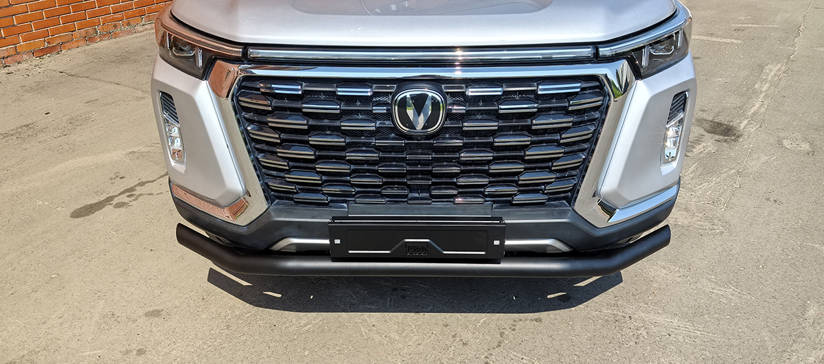 Changan Hunter / Бампер передний / Бампер РИФ силовой передний/защита штатного бампера Changan Hunter Plus c защитой радиатора (устанавливается только с площадкой RIFF70-30000)