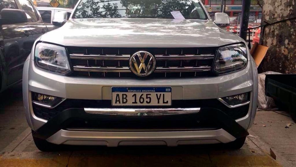 Защита переднего бампера OE-Style - Volkswagen Amarok - Защита переднего бампера