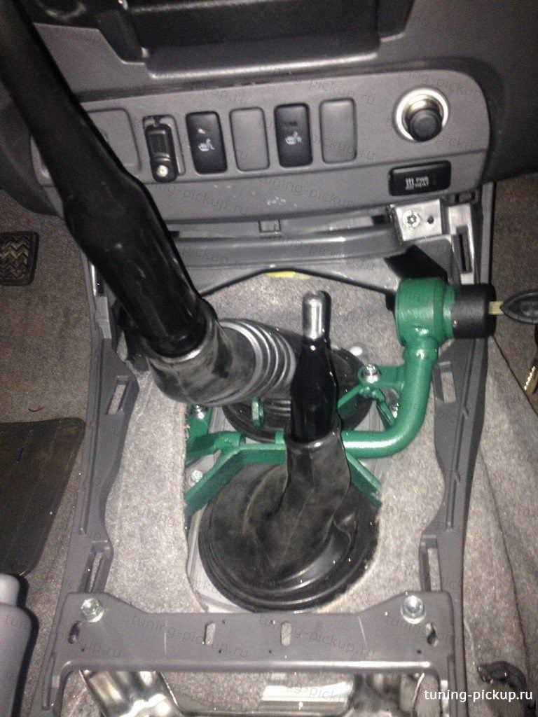 Toyota Hilux / Средства защиты от угона / МПУ на КПП/АКПП