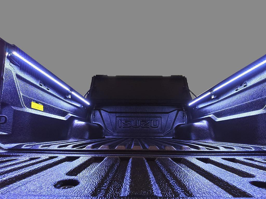 Isuzu D Max / Крышки / Крышка полностью складная секционная PRO для пикапа Isuzu D-Max 3 gen.