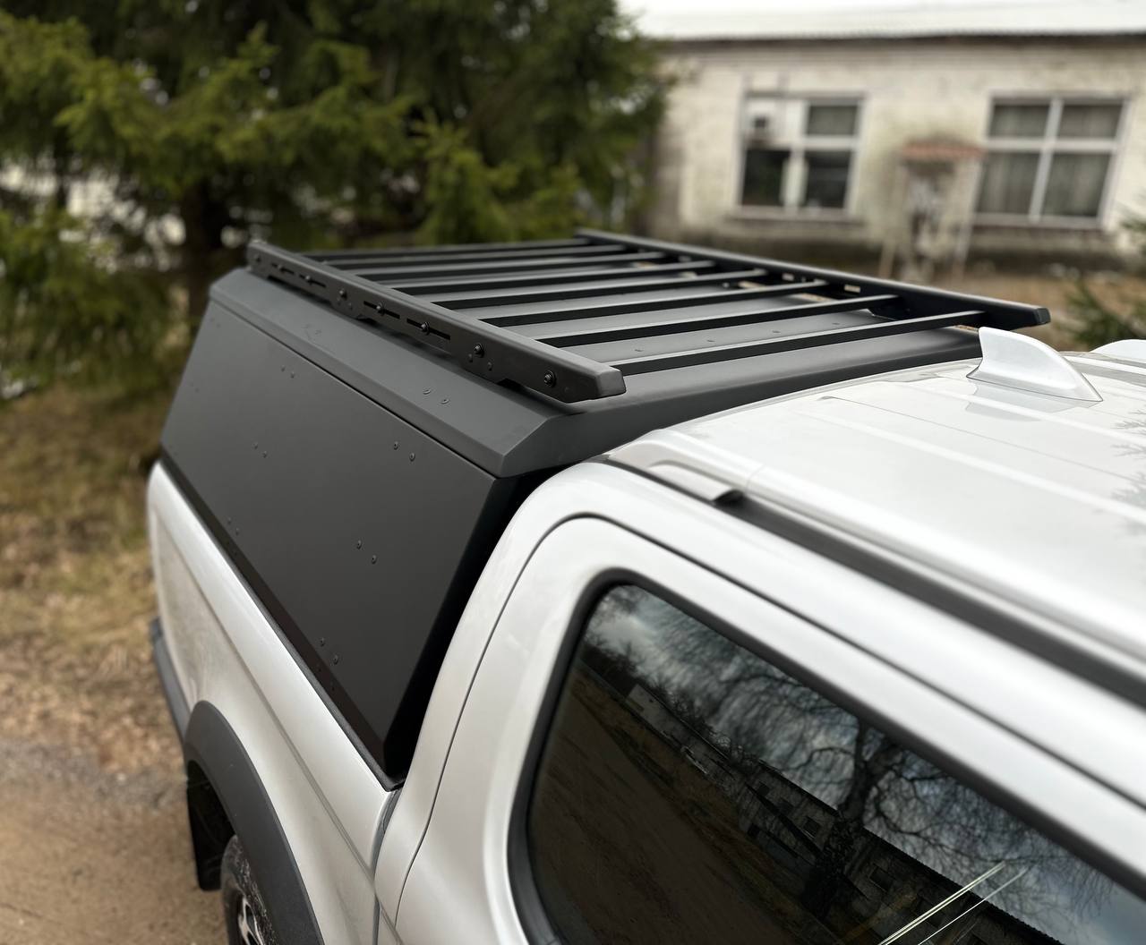 JAC / T8 / Кунги / Кунг (алюминий Premium Black) 3 мм для JAC T8 ТСС Россия