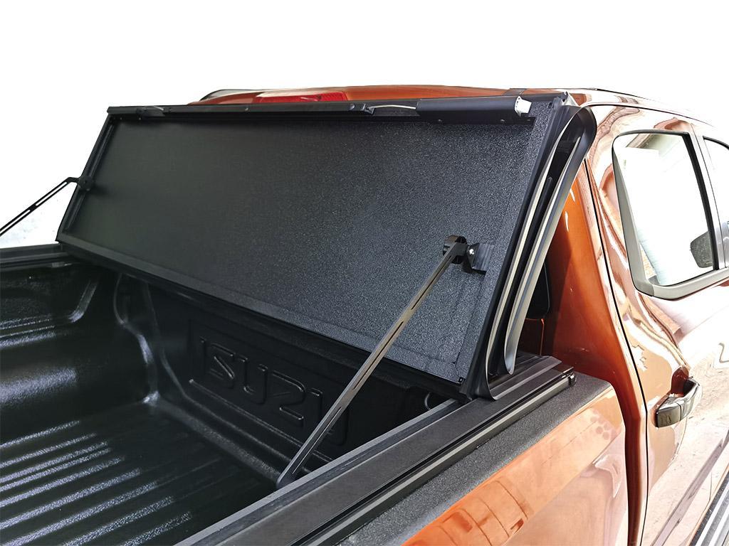 Isuzu D Max / Крышки / Крышка полностью складная секционная PRO для пикапа Isuzu D-Max 3 gen.