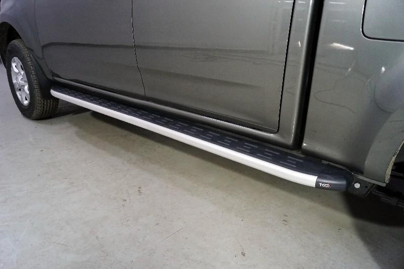 Great Wall / Пороги / Пороги для Wingle 7 / Пороги алюминиевые с пластиковой накладкой 2220 мм для Wingle 7