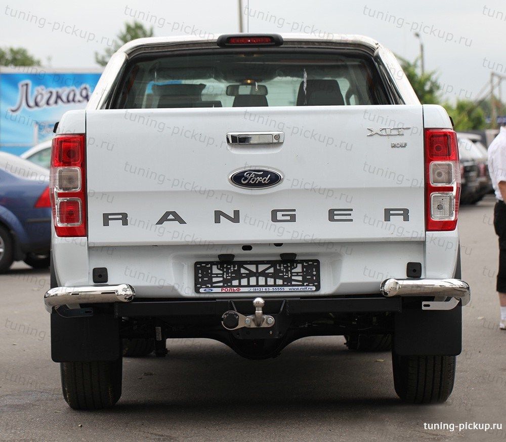 Защита задняя уголки d76 - Ford Ranger - Защита заднего бампера