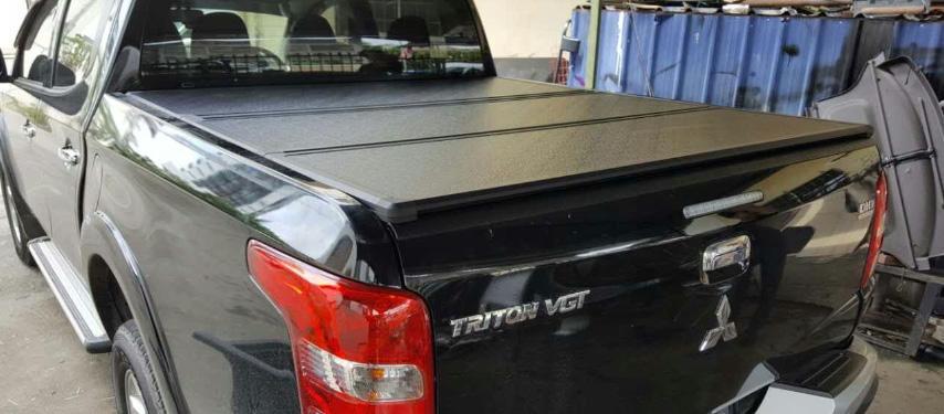 Mitsubishi / L200 2015-2024 / Крышки кузова / Крышка кузова 3х жесткая трехсекционная