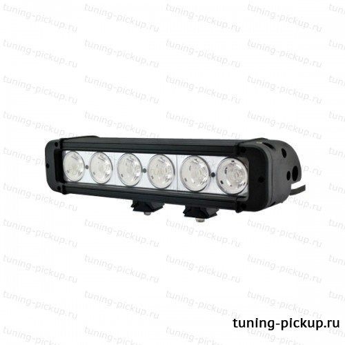 Toyota Hilux / Дополнительная светодиодная оптика / Универсальная однорядная LED фара FL-1100-600