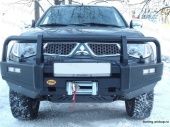 Передний бампер усиленный PIAK - Mitsubishi L200 2006-2015 - Бампер передний