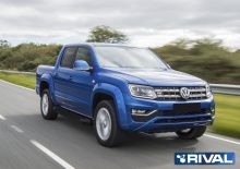 Пороги Black - Volkswagen Amarok - Пороги