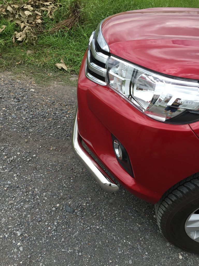 Toyota Hilux / Защита переднего бампера / Защита переднего бампера OE-Style, Ø76мм.