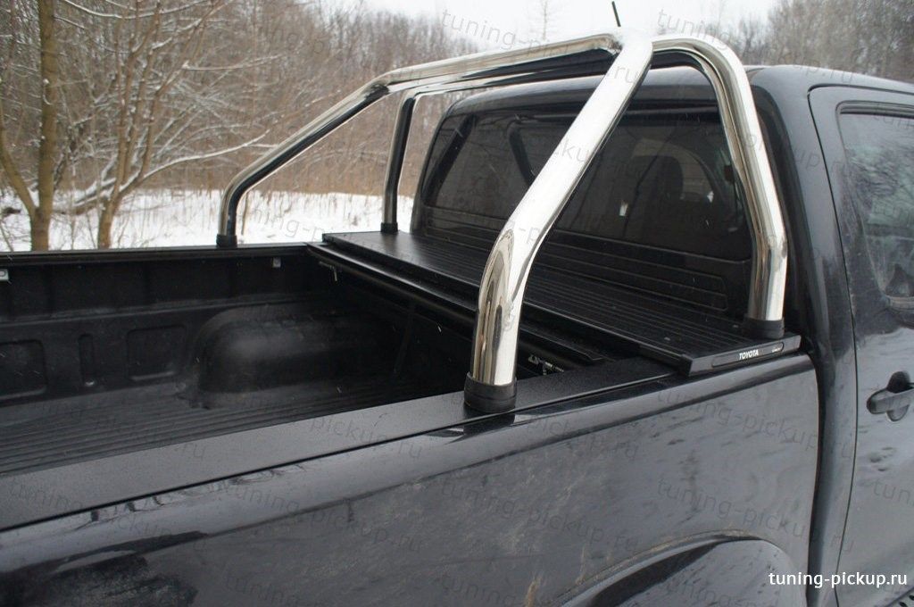 Крышка с дугой Rollback/Rollbar - Toyota Hilux 2011-2015 - Крышки кузова