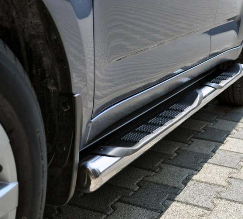 Toyota Hilux / Пороги / Пороги TT002 DRAGOS Revo