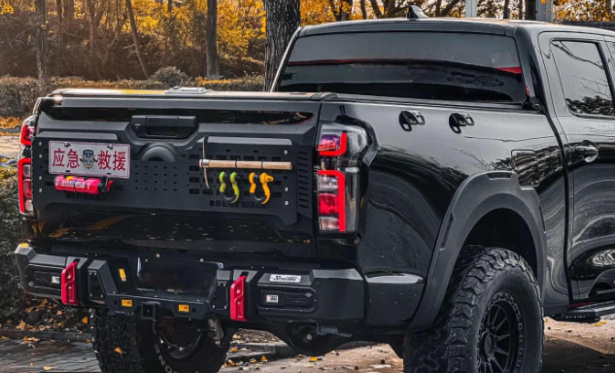 Great Wall / Poer / Бампер задний / Задний бампер силовой