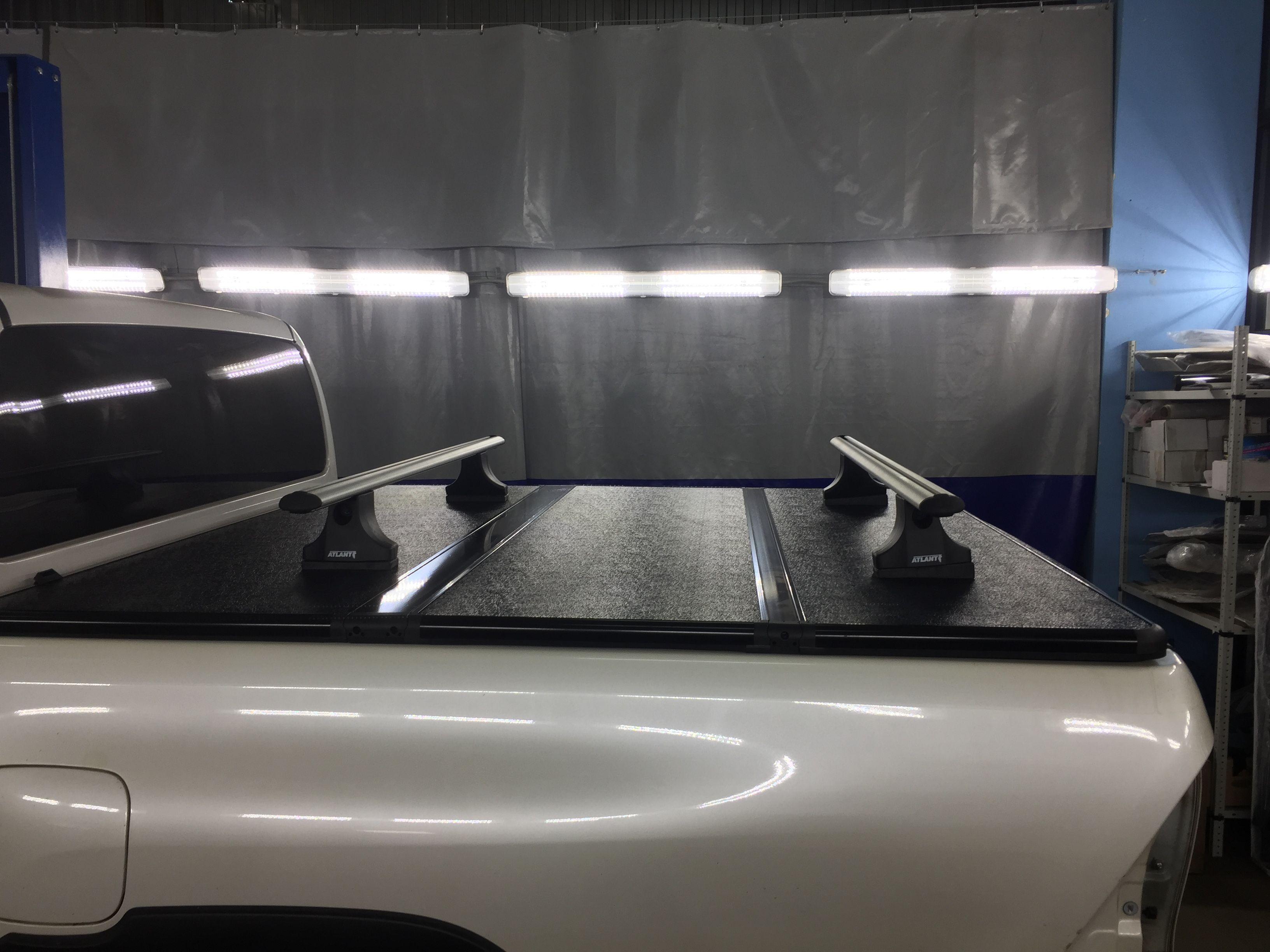 Toyota Hilux / Крышки кузова / Крышка алюминиевая трехсекционная Китай