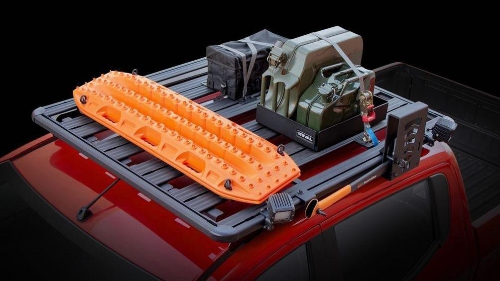 Mitsubishi / L200 2015-2024 / Багажник экспедиционный / Багажник алюминиевый (платформа с креплением) 1235x1430