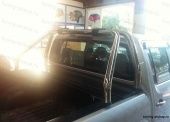Крышка Rollback/Rollbar из алюминия с усилительной дугой - Mitsubishi L200 2006-2015 - Крышки кузова