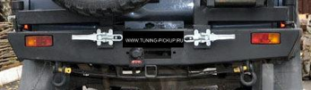 KDT бампер задний усиленный - Mitsubishi L200 2006-2015 - Бампер задний усиленный - 