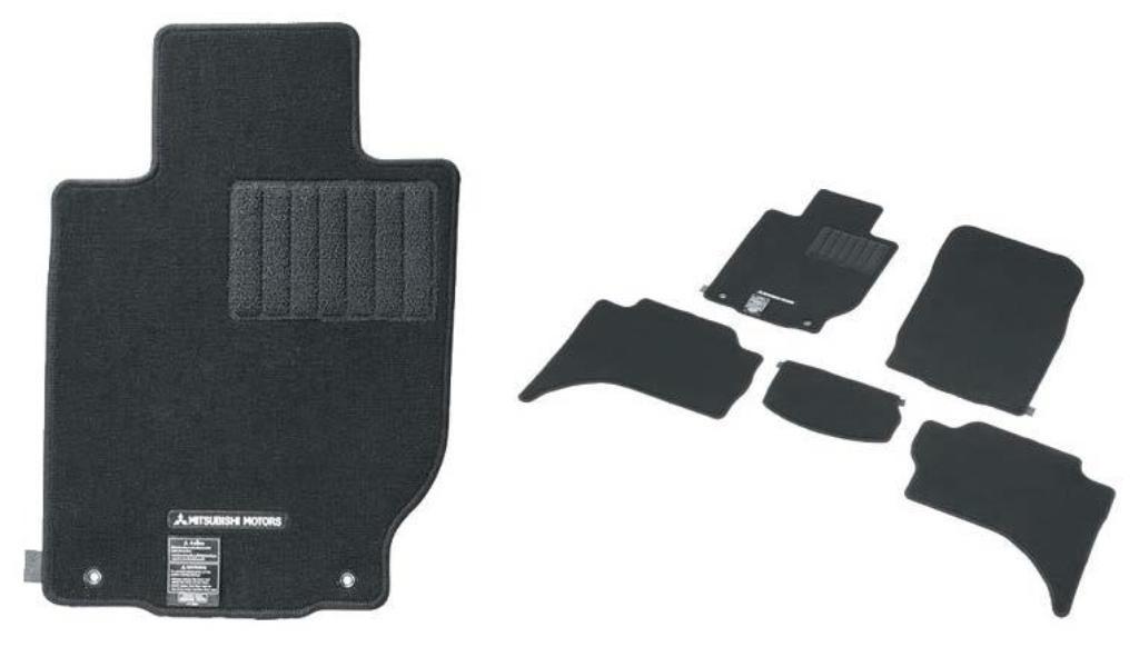 Mitsubishi / L200 2015-2024 / Коврики / Ковры текстильные