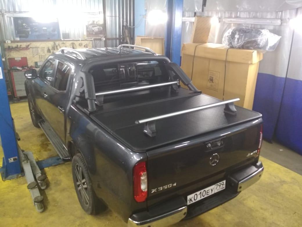 Toyota Hilux / Крышки кузова / Крышка алюминиевая трехсекционная Китай