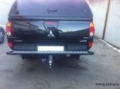 Бампер задний усиленный DDR (Россия) - Mitsubishi L200 2006-2015 - Бампер задний усиленный