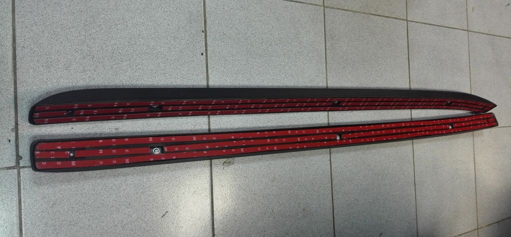 Toyota Hilux / Рейлинги / Рейлинги крыши продольные OE-Style (декоративные) Revo