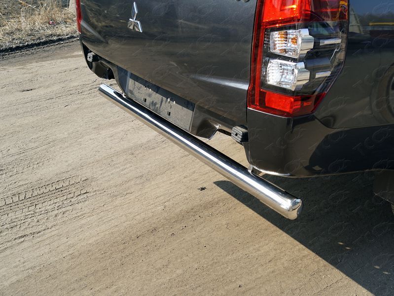 Mitsubishi / L200 2015-2024 / Защита заднего бампера / Защита заднего бампера 76,1мм. для т.с. без бампера