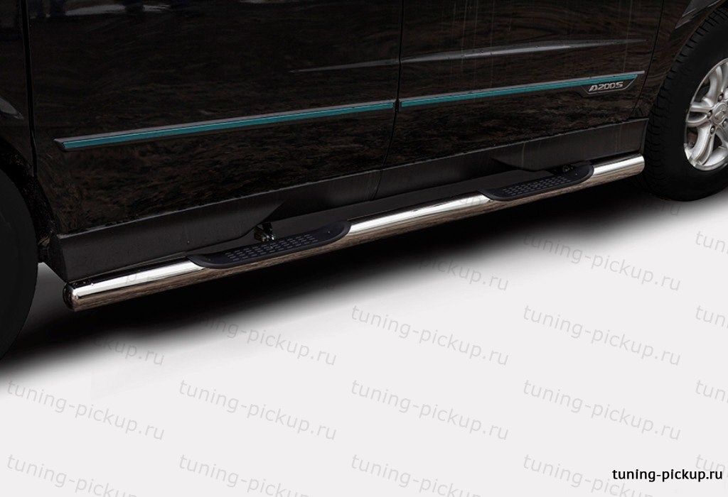 Пороги с проступями d76 - Ssang Yong - Пороги - 