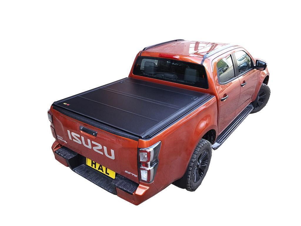 Isuzu D Max / Крышки / Крышка полностью складная секционная PRO для пикапа Isuzu D-Max 3 gen.