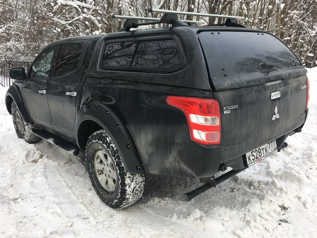 Mitsubishi / L200 2015-2024 / Расширители колесных арок / Расширители колёсных арок (вынос 60 мм)