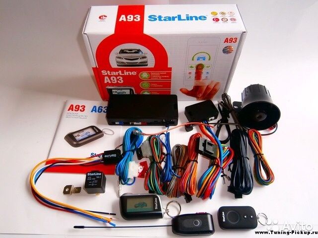 Toyota Hilux / Средства защиты от угона / Сигнализация Starline A93 2 CAN Slave  (с турботаймером и запуском)