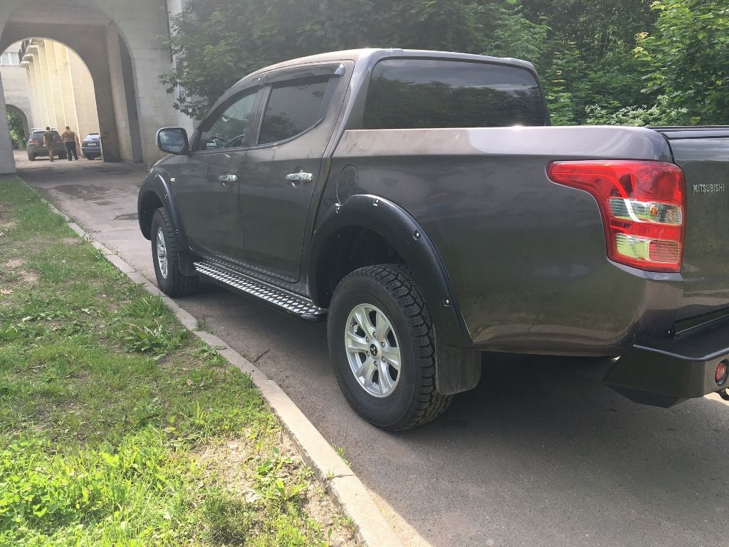 Расширители колесных арок OE-style - Mitsubishi L200 2015-2024 - Расширители колесных арок