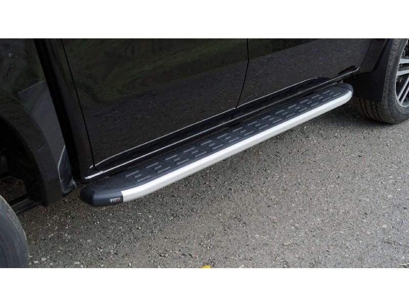 JAC / T9 / Пороги / Пороги алюминиевые с пластиковой накладкой 1920 мм JAC T9