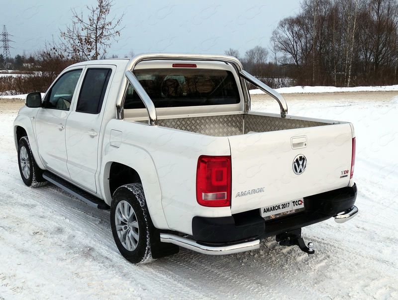 Защитная дуга в кузов 76,1 мм. - Volkswagen Amarok - Защитные дуги