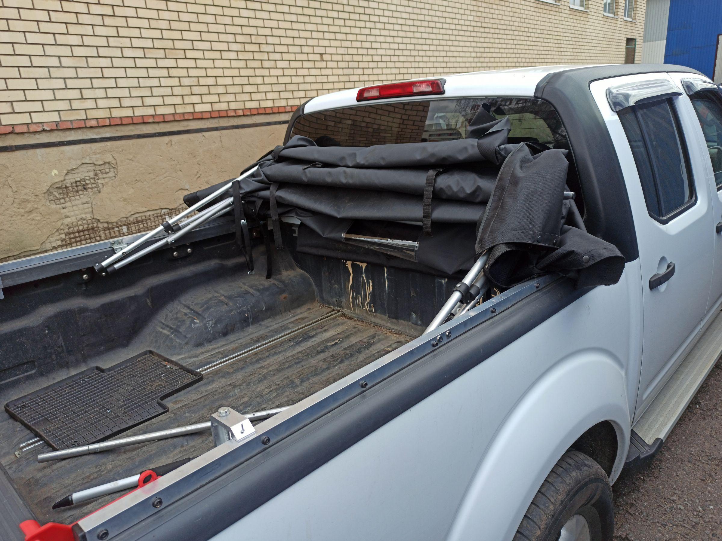 Toyota Hilux / Тенты / Мягкий складной тент