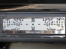 Рамка номерного знака - Mercedes X-Class - Рамка номерного знака