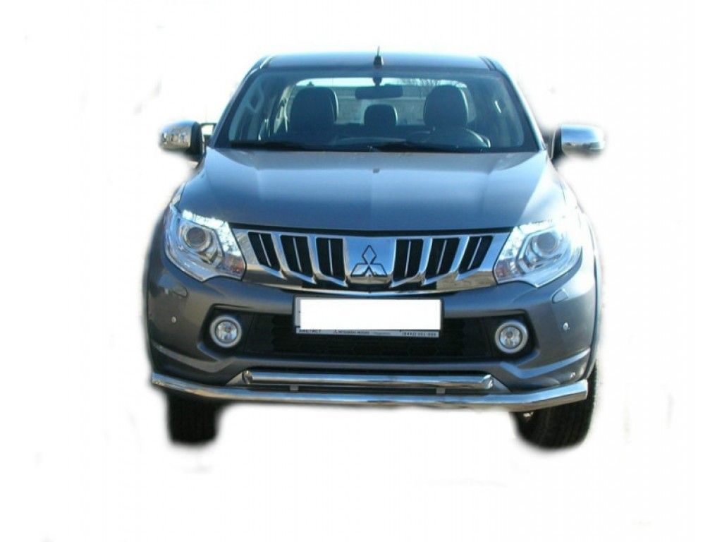 Mitsubishi / L200 2015-2024 / Защита переднего бампера / Защита переднего бампера d76/60