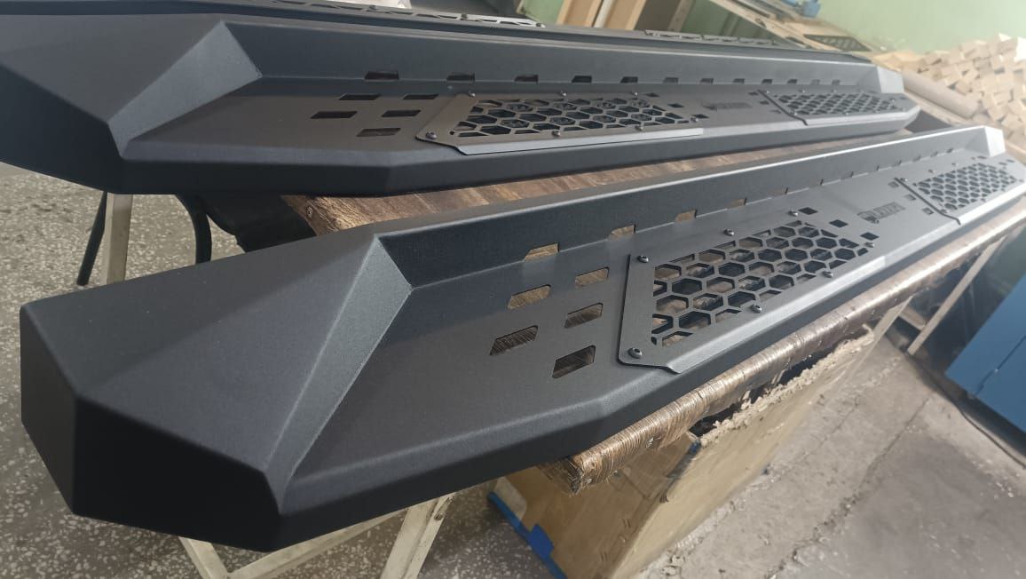 Changan Hunter / Пороги / Пороги усиленные, крашенная нержавейка